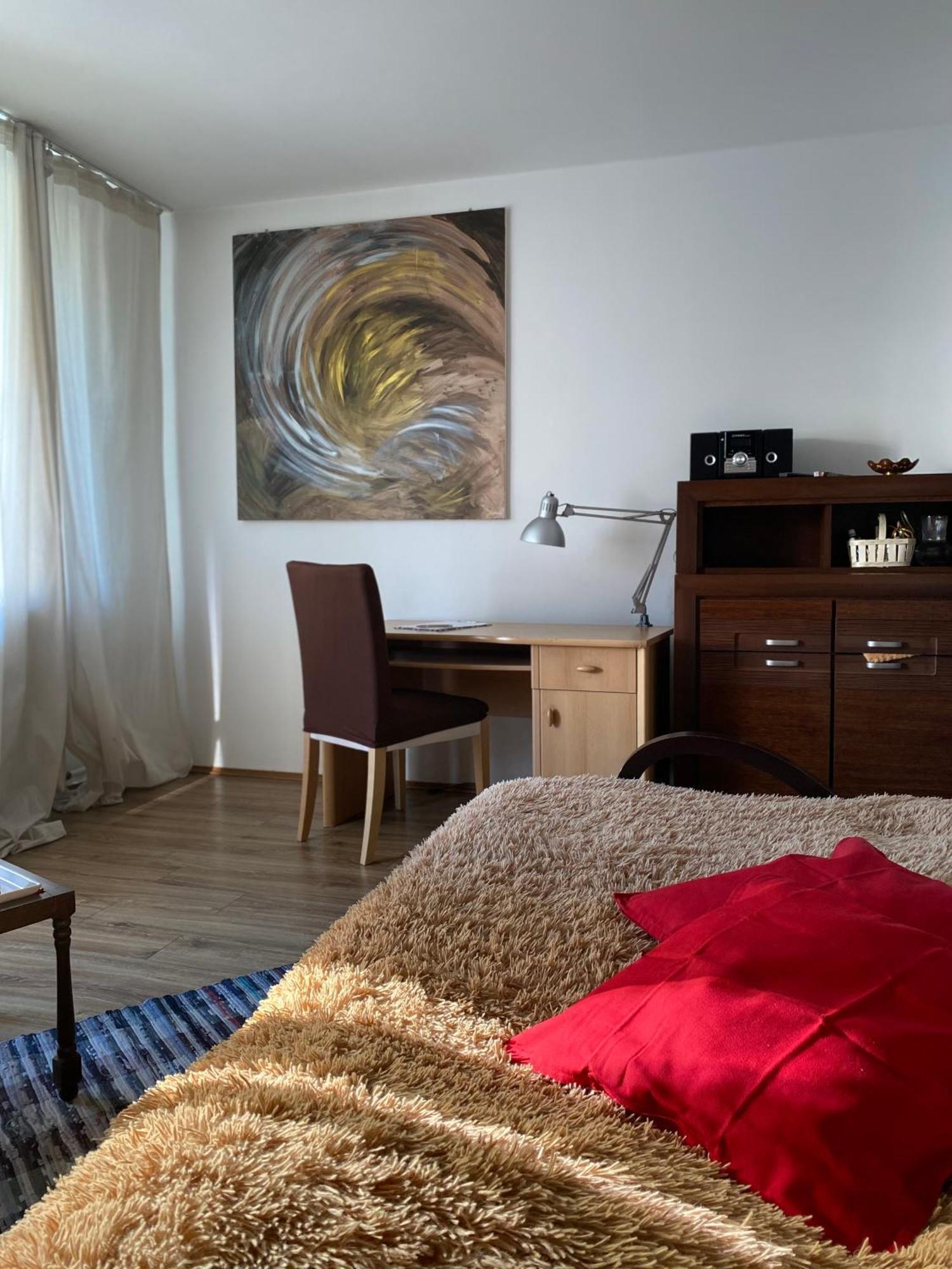 Apartament Noc Z Obrazem - Balkon - Warszawa Praga Ngoại thất bức ảnh