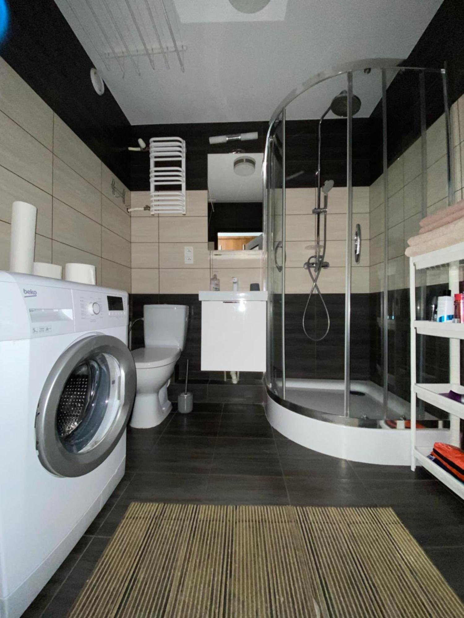 Apartament Noc Z Obrazem - Balkon - Warszawa Praga Ngoại thất bức ảnh